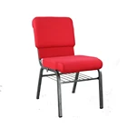 Standard Size Used For Church Stackable Cheap Price Auditorium Chair With Writing Pad