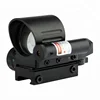 GSP0031-RGL--Hot Sell High Quality weapon Holographic 4 Reticles Red/Green with night vision w/Red Laser Sight Combo