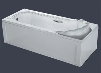 Hot style apron fiber bathtub with SS framework for adults