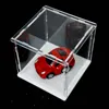 clear acrylic display case box 12" 1/6 scale figure acrylic shoe display stand