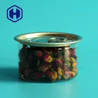 90ml 100ml 209 wholesale round cookie sugar PET tomato honey easy open packaging plastic food sealed empty tuna cans for canning