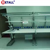 electronic esd mobile cell phone repair work station with repairing tools table bench