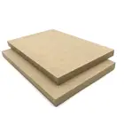 HBFIBER E0 E1 E2 Cheap Price Plain MDF Board For Funiture