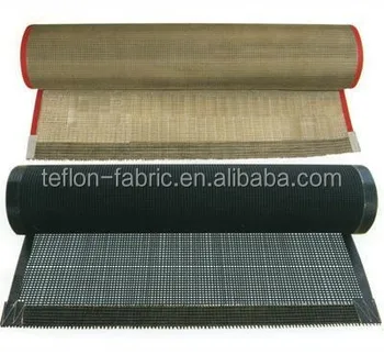 Food Grade Non Stick Heat Resistant 500F Durable PTFE Belt Conveyor