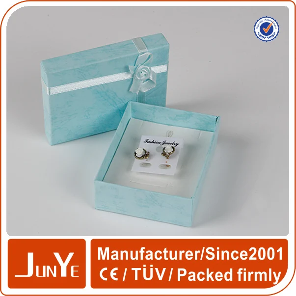 handmade gift box white sponge for jewellery ring boxes