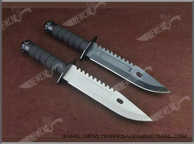 Custom Logo Survival Knife Camping Knife Military