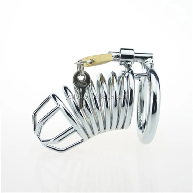 Металлическое кольцо с креплением за мошонку купить со скидкой в секс шопе  Фетиш и BDSM  Пояса верности