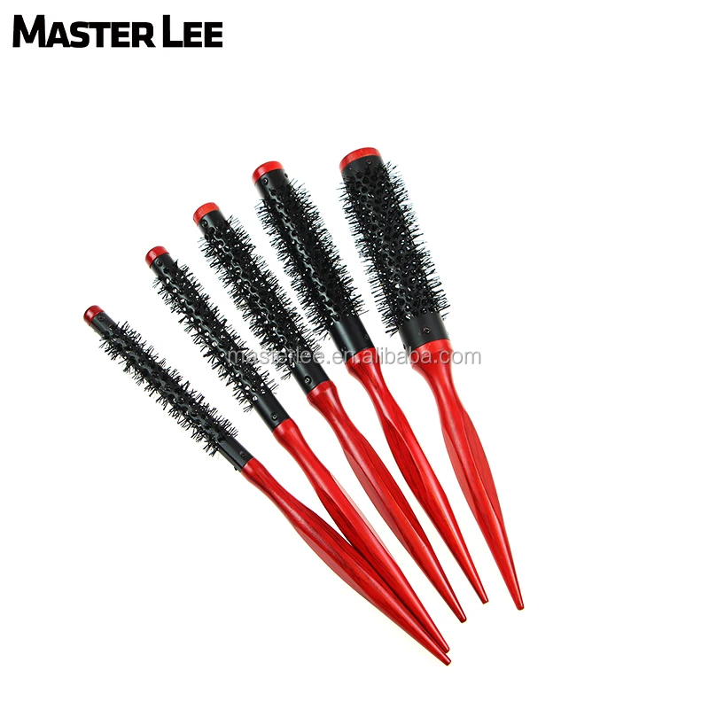 Masterlee Brand Small size red Wood brush Ceramic Nylon Hair Brush Plastic Round Comb
Masterlee Brand Small size red Wood brush Ceramic Nylon Hair Brush Plastic Round Comb