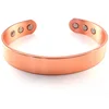 Customized fashion copper magnetic cooper cuff bracelet