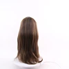 Wholesale 5A grade long straight blonde brazilian real human hair lace front wigs