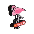 Custom 3D Souvenir Bonaire Animal Wooden Fridge Magnet