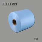 Heavy Duty Industrial White Clean Wipe Paper Roll With Paper Shelf