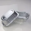 Rectangular food warmer serving catering airline aluminum foil tray / dishes /food container /meal tray