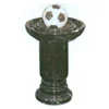 Wholesale Garden Outdoor Granite Statue Soccer Sculpture Water Feature Fengshui Sphere Fountain Floating Ball Stone Carving
