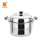 Non Stick Stainless Steel Cookware Set With Visual Lid