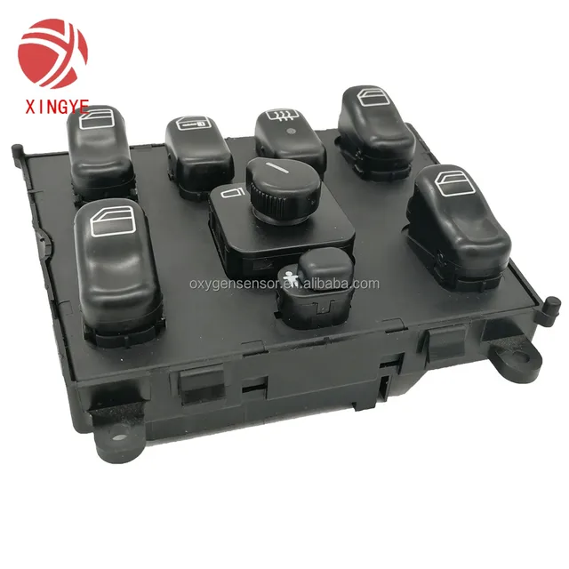 Door Switch Power Window Master Control Switch for 98-03 ML320 ML430 ML55 AMG ML500 1638206610
