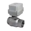 DN25 1 inch 2 Way 12V DC Normally Closed CR2 Auto Return CF8M Stainless Steel Electric Water Flow Control Valve
