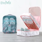Wholesale new light waterproof nylon mesh travel shoe storage bag custom shoe bags 2019