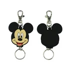 FAMA social audit factory promotional gift silicone key chain custom printing keychain for girls