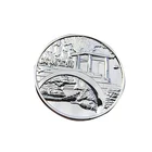 Factory Direct Sale Silver Souvenir Coin With Long-term Service