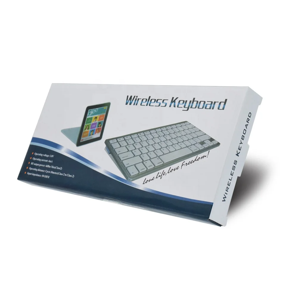 blue tooth keyboard ultra slim wireless keyboard for ipad,android tablet pc, Black/white
blue tooth keyboard ultra slim wireless keyboard for ipad,android tablet pc, Black/white