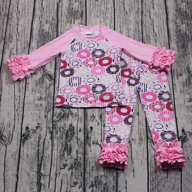 yawoo promoted donuts patterns cotton clothes cute baby boutique