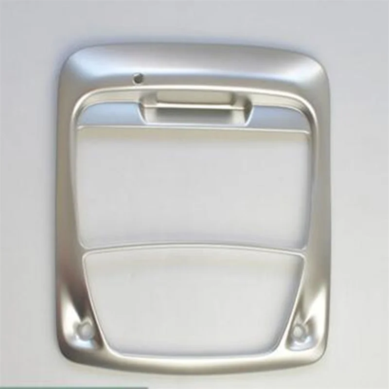 Free-shipping-Car-styling-cover-stick-ABS-chrome-head-read-front-reading-light-lamp-trim-hoods