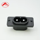 AC Power Socket with fuse and rocker switch