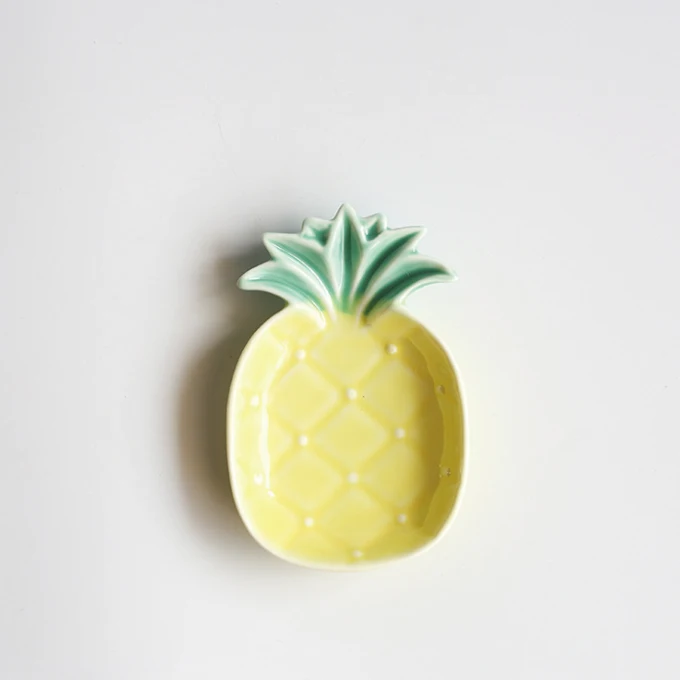 Ceramic Pineapple Shaped Dip Condiment Bowls Trinket Dish Small Snack Sugar Dessert Serving Plates
Ceramic Pineapple Shaped Dip Condiment Bowls Trinket Dish Small Snack Sugar Dessert Serving Plates