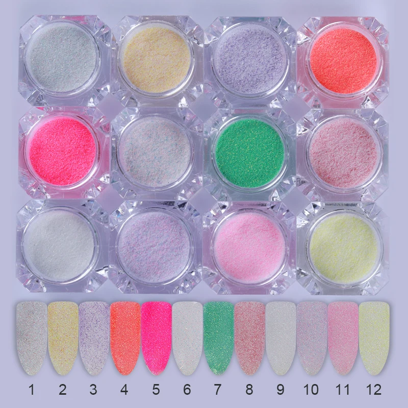 -Sugar-Nail-Glitter-Sandy-Holo-Powder-1g-Summer-Candy-Color-Dust--Pigment-Nail-Art