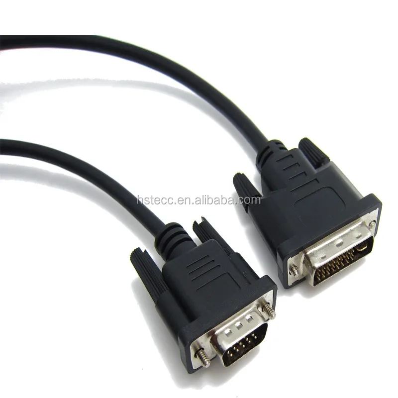 Computer HDTV Cable VGA to VGA SVGA 15pin HDB15P-M Monitor Display 5Meter 15FT