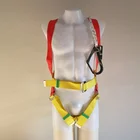 high strength parachute 100% polyester 3 points full body safety harness/ belt