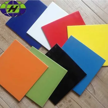 300*300mm waterproof pure color ceramic wall tile 15x15