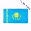 Hot Wholesale Kazakhstan Flag 3 By 5 Foot 90*150CM Custom cheap country Banner Polyester flag