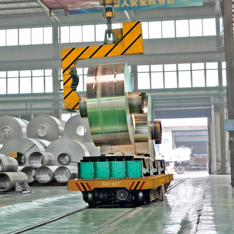 Steel Tube Railway Bogie Heavy-duty Compact Transfer Carts for Rails or Floor
