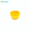 Yellow translucent greaseproof paper cup cake baking cups wrappers