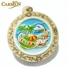 Decorative Crafts Pocket Custom Made Wooden Mirror