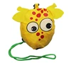 Custom Creative animal Cartoon Giraffe Folding eco-friendly shopping bag add logo creative household items