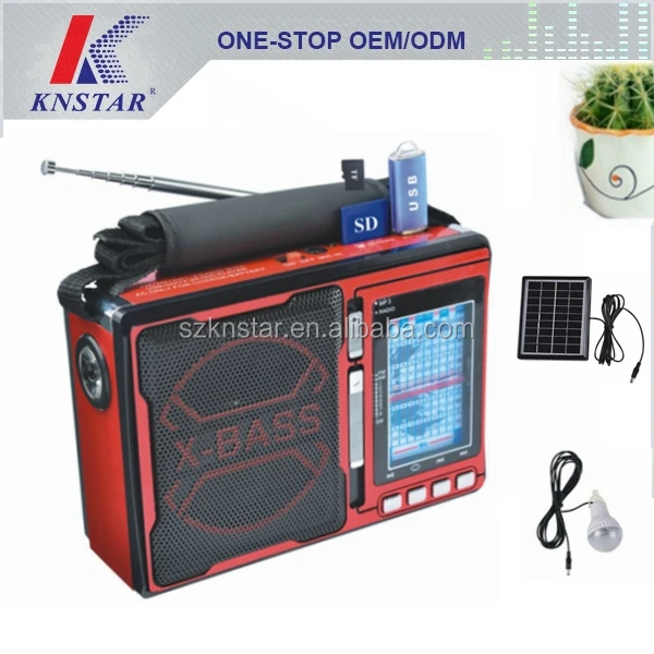 Am/fm Solar Power Radio Receiver With Mp3 Player Buy Solar Power