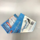 custom printed vacuum packaging bag nylon retort pouch with tear notch