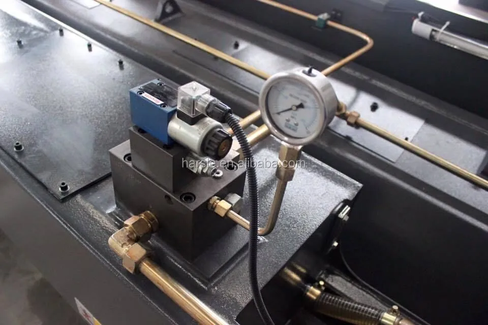 hydraulic guillotine for sheet metal machine, metal sheet cutting machine