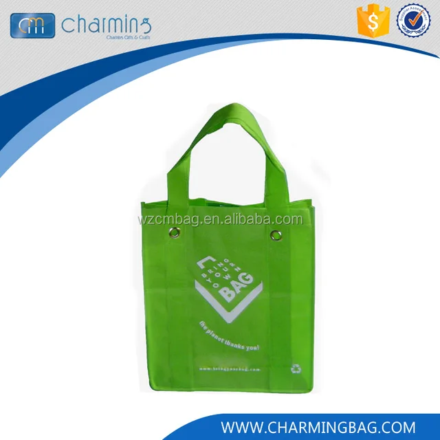 printing spongebob recyclable non woven bag,laminated non-woven