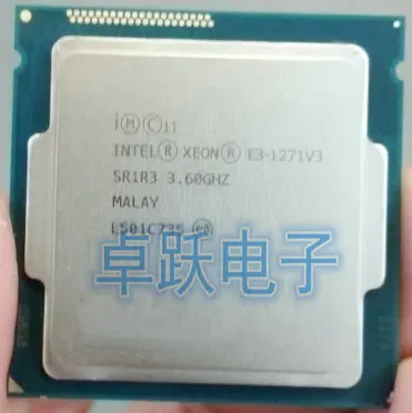 intel Original E3-1271V3 E3-1271 V3 E3 1271 V3 CPU Processor 3.6G 1150pin 80W 22nm Quad Core scrattered pieces free shipping core processor