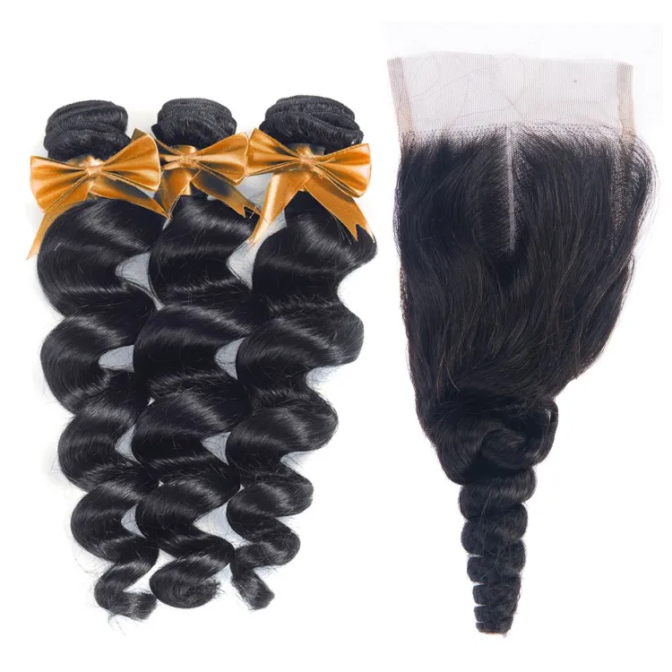 Aliexpress Full Cuticle Loose Wave Brazilian Human Hair 4*4 Lace closure Virgin Hair Weaving, N/a
Aliexpress Full Cuticle Loose Wave Brazilian Human Hair 4*4 Lace closure Virgin Hair Weaving, N/a