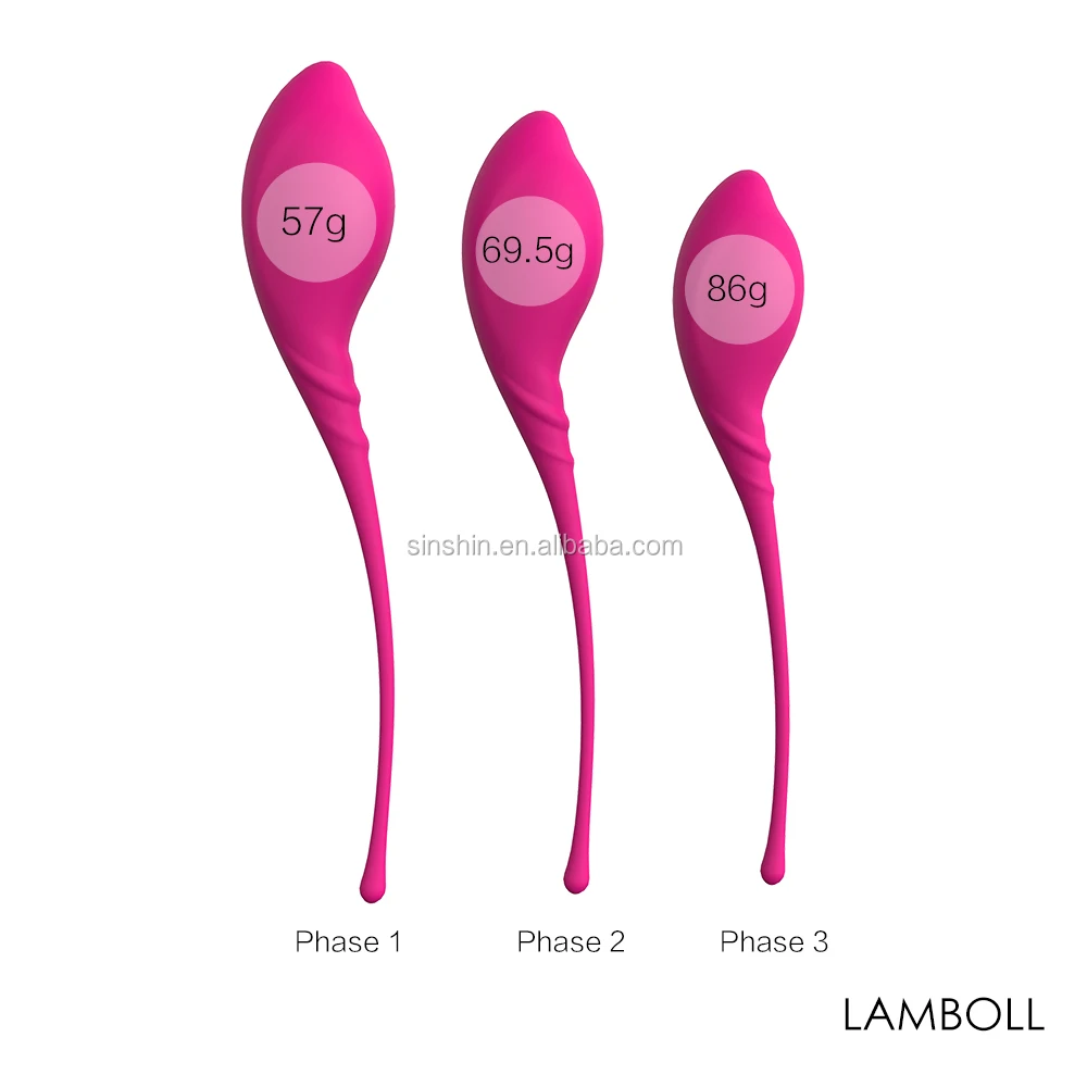 Набор вагинальных шариков Toyfa A-Toys Pleasure Balls Set, розовый 0T-00010042 - TOYFA - Вагинальные шарики с переменным центром тяжести - Купить