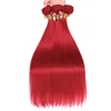Wholesale Price Good Quality Human Hair Red Brazilian Hair Weave