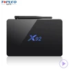 For your selection S912 Octa Core X92 2.4G+5.8G wifi global android 7.1 tv box digital satellite receiver