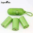 BPI ASTM D6400 EN13432 Approval Customized 100% Biodegradable Compostable Pets Poop Bag Dog Waste Bags