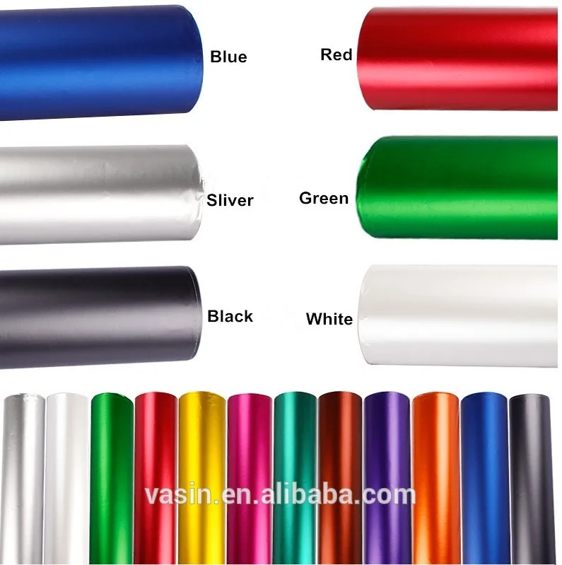 Hot Sale Colored Car Wrap Vinyl Chrome Rose Red Car Wrap Vinyl Film PVC Chrome Matte Car Wrap