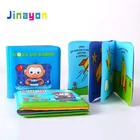 Jinayon New Custom Soft EVA Washable Baby Bath Book Kids Shower Bath Story Book Customized Size